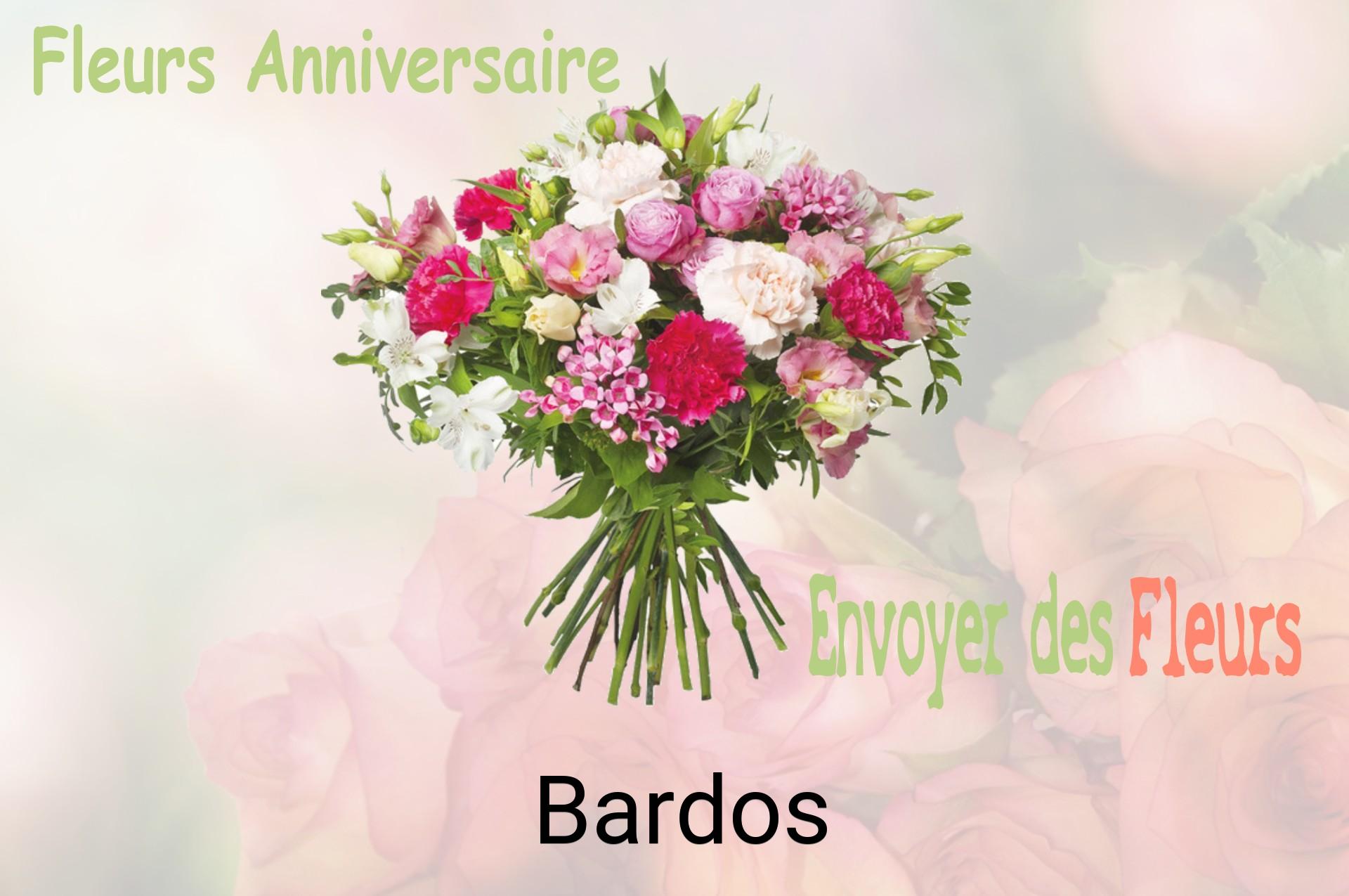 Bouquet de fleurs d’anniversaire livré à Bardos